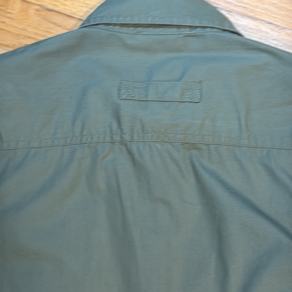 🌴🎣LL BEAN FLY FISHING SHIRT - OLIVE GREEN - MENS SMALL🎣🌴 - Picture 8 of 9